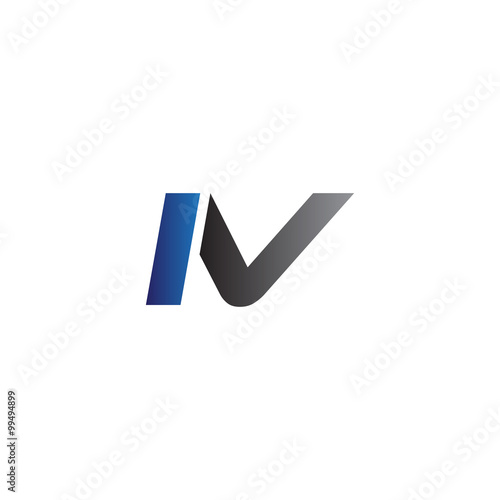 Simple Modern letters Initial Logo iv