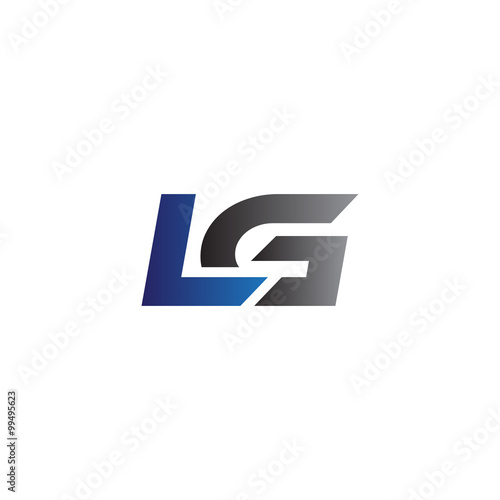 Simple Modern letters Initial Logo lg