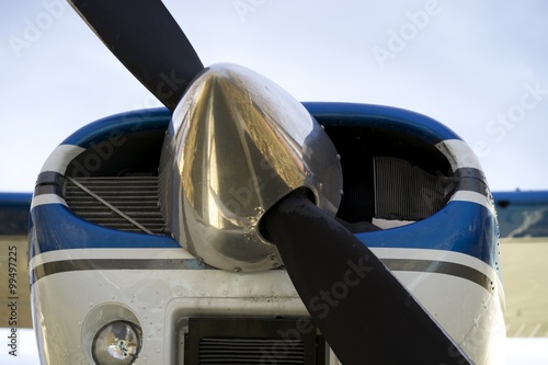 front of a plane