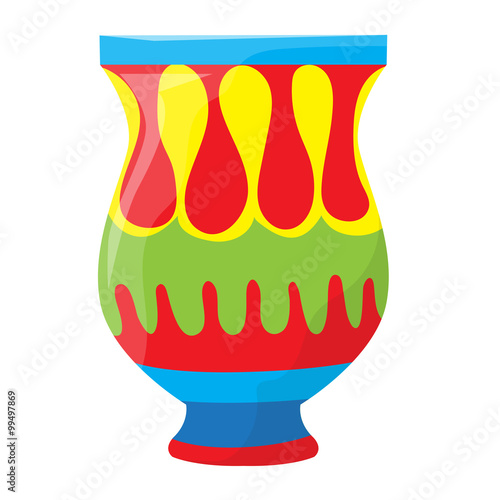 vase isolated illustration