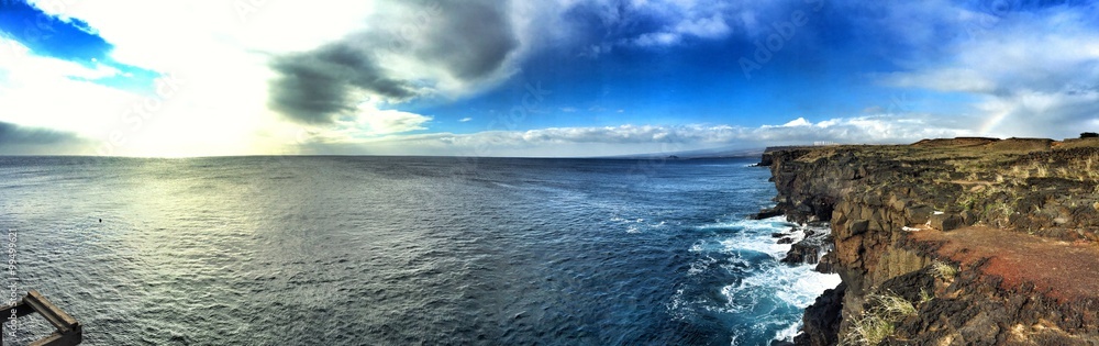 south point hawaii panorama