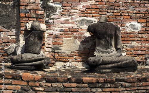 antike Tempelstadt Wat Mahathat in Sukhothai  Thailand
