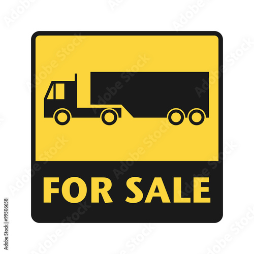 For Sale icon or sign