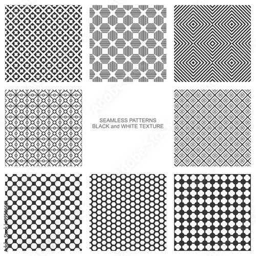 set of seamless patterns