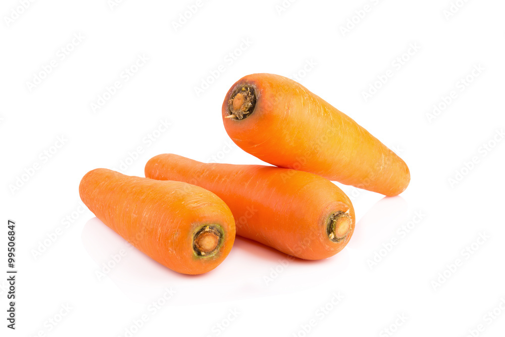 Carrot isolated on white Carrot isolated on white