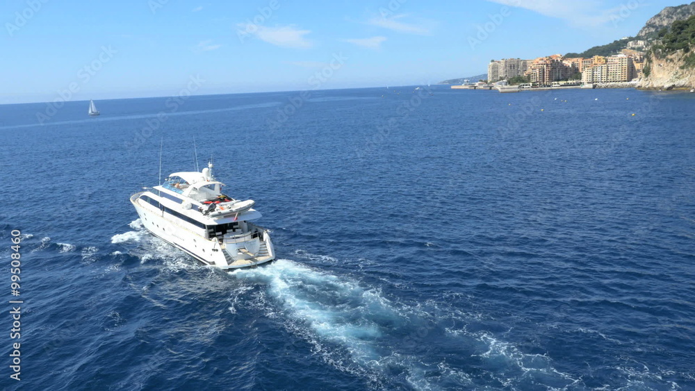 Monaco Aerial coastline yacht tourism outdoor sailing travel Monaco Aerial coastline yacht tourism outdoor sailing travel