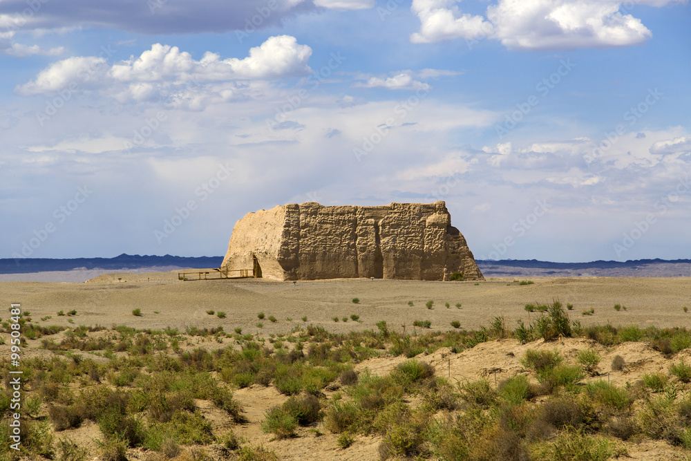 Fototapeta premium Yumen Pass in Gansu province, China