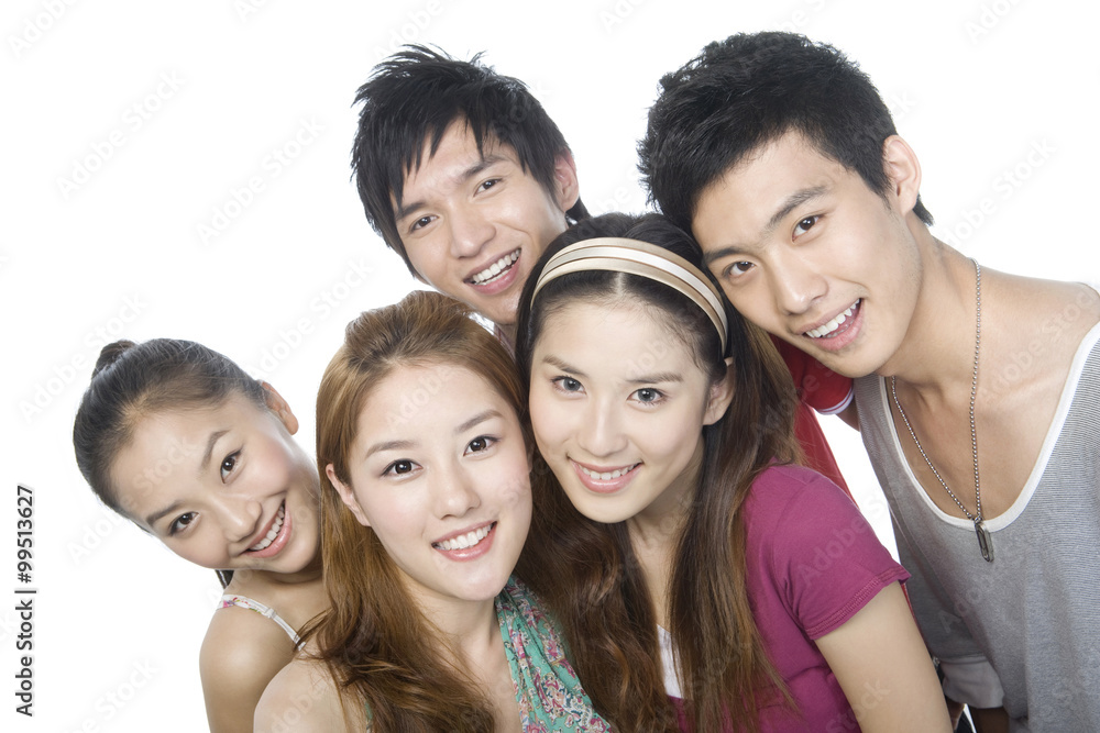 Portrait of group of young adults Portrait of group of young adults