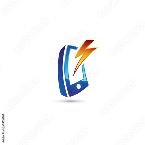 Free Download Mobile Electrical Logo - GFXLoad