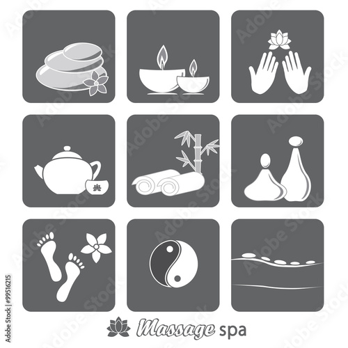 icons massage spa