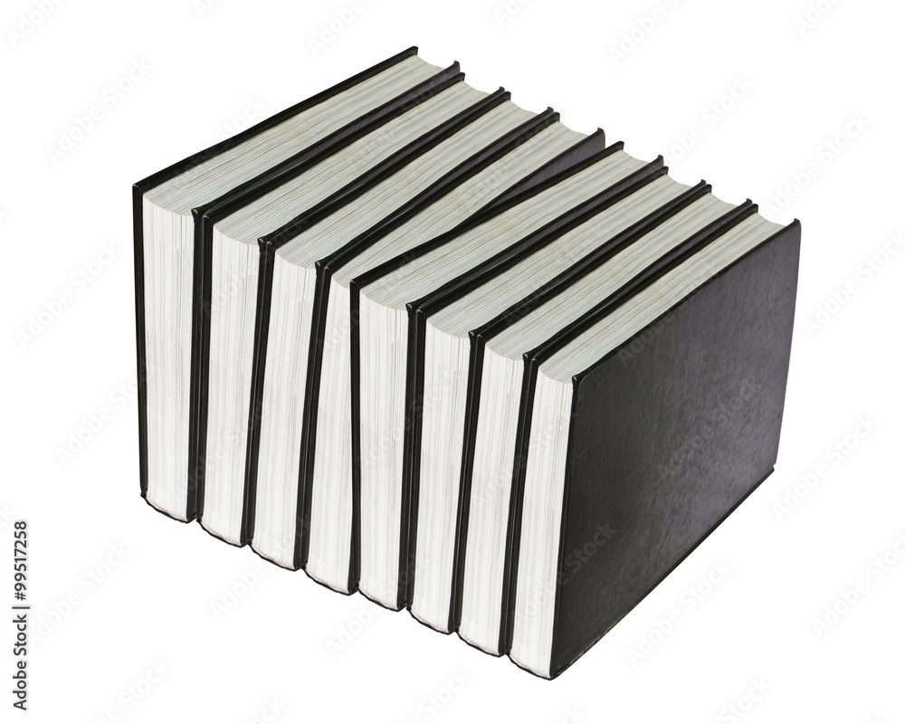 stack of books isolated on white stack of books isolated on white