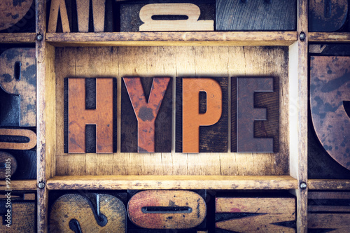 Hype Concept Letterpress Type