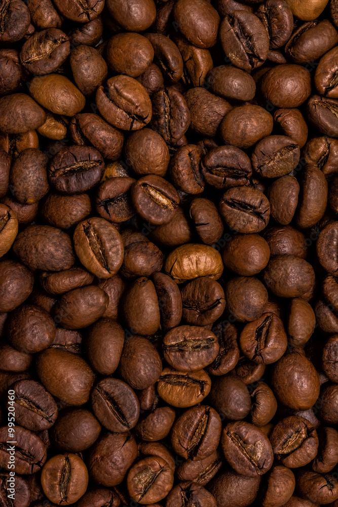 Fototapeta premium Coffee beans background