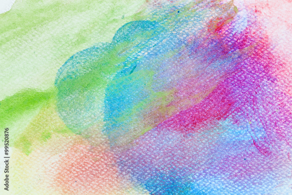 Colorful watercolor paint on canvas. Super high resolution and quality background