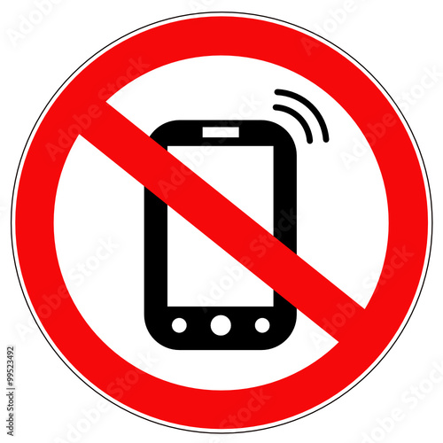zakaz używania telefonu