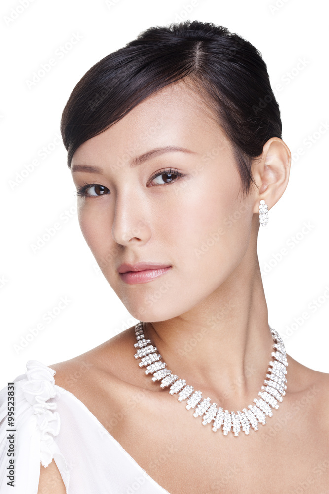 Portrait of a Beautiful Young Woman Portrait of a Beautiful Young Woman