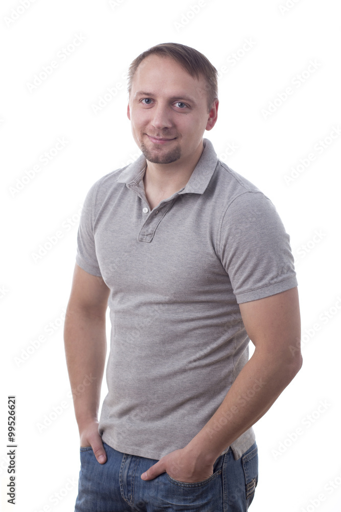 Man standing casual Man standing casual