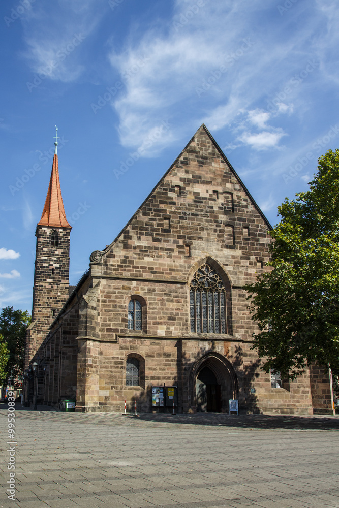 St. Jakobskirche (St. James' Church) in Nuremberg, Germany, 2015