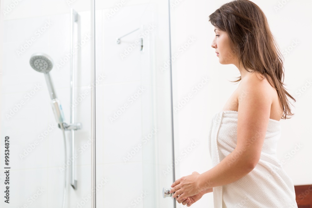 Going to take a shower Going to take a shower