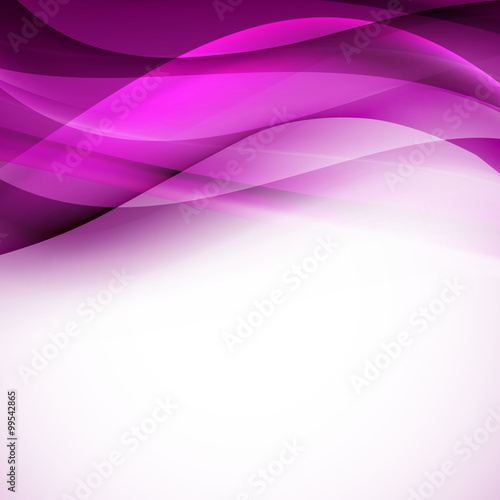 abstract background with purple waves. vector