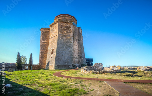 Obraz na płótnie Castle of the Dukes of Alba, Castilla y Leon, Spain w salonie