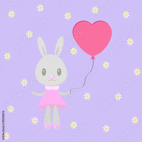 Bunny with heart