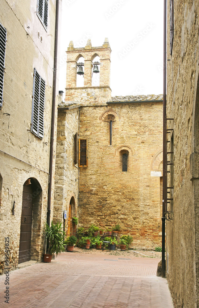 San Gimignano, La Toscana, Italia