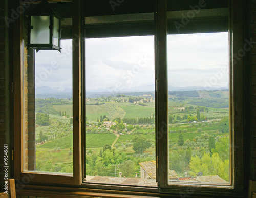 San Gimignano  La Toscana  Italia