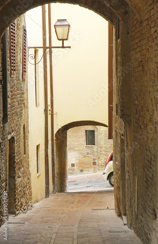 San Gimignano  La Toscana  Italia