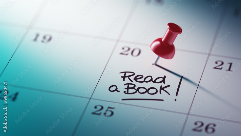 Concept image of a Calendar with a red push pin. Closeup shot of Concept image of a Calendar with a red push pin. Closeup shot of