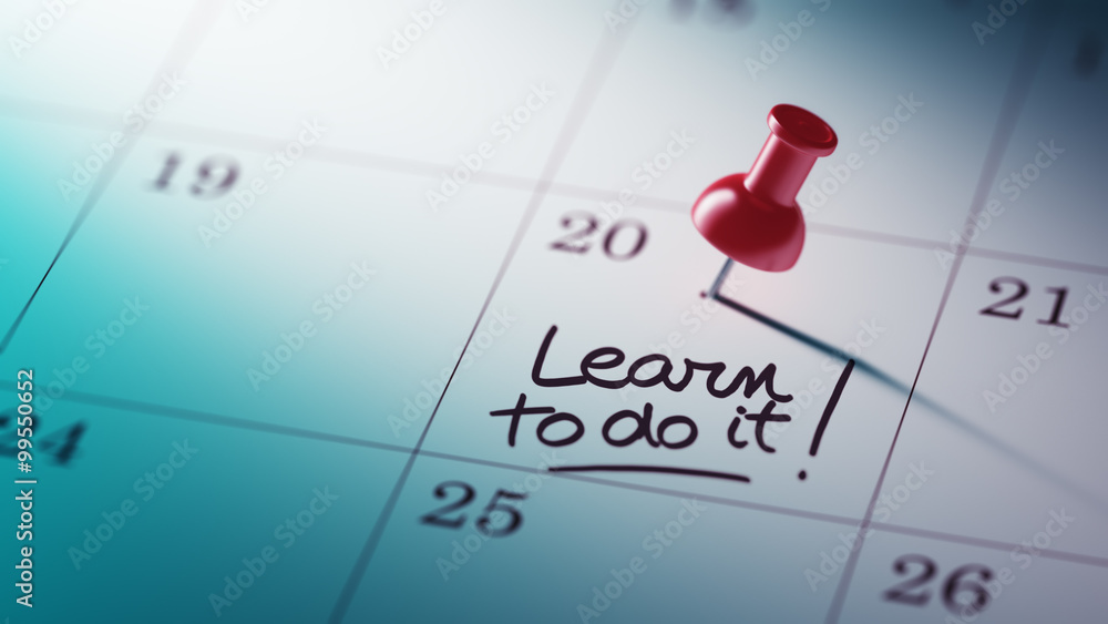 Concept image of a Calendar with a red push pin. Closeup shot of Concept image of a Calendar with a red push pin. Closeup shot of