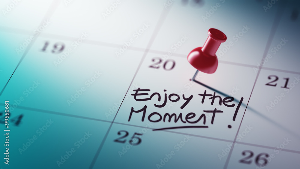 Concept image of a Calendar with a red push pin. Closeup shot of Concept image of a Calendar with a red push pin. Closeup shot of