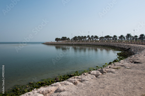 Wallpaper Mural Boardwalk in Al Khobar, Saudi Arabia Torontodigital.ca