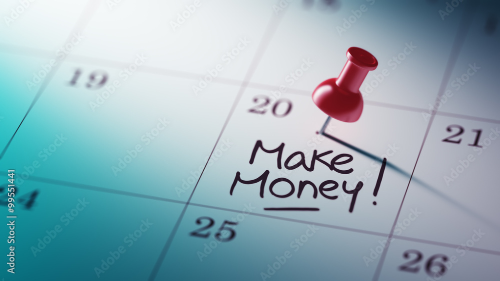 Concept image of a Calendar with a red push pin. Closeup shot of Concept image of a Calendar with a red push pin. Closeup shot of