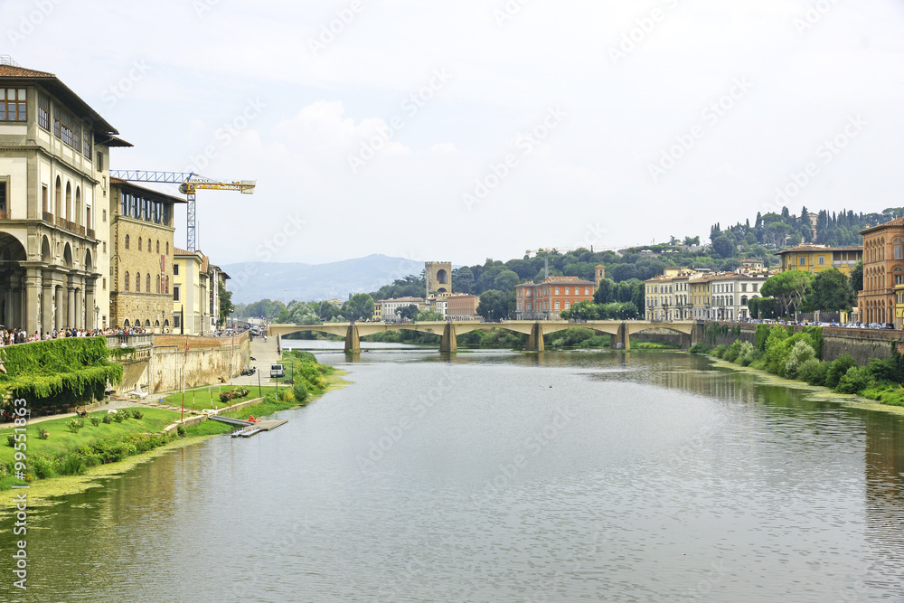 Fototapeta premium Panorámica de Florencia, La Toscana, Italia