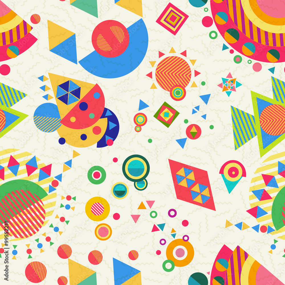 Seamless pattern geometry background colorful Seamless pattern geometry background colorful