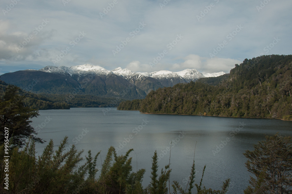 Seven lakes road in Villa la Angostura, Argentina