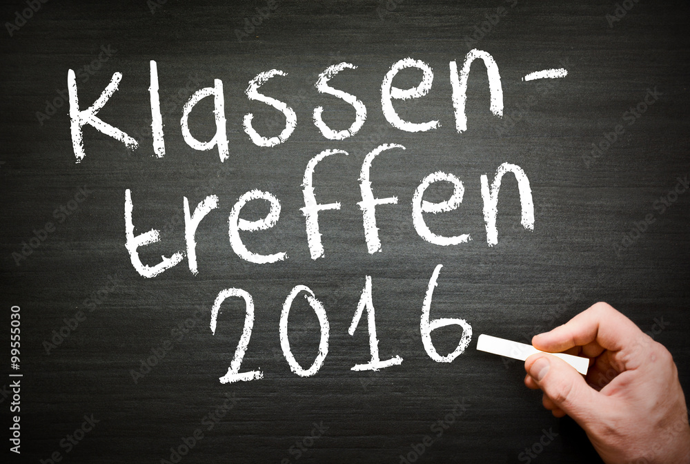 Fototapeta premium Klassntreffen