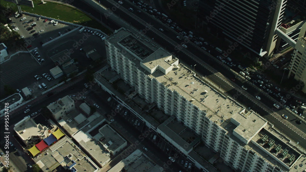 Aerial Dubai Apartments Urban residential suburbs UAE Aerial Dubai Apartments Urban residential suburbs UAE