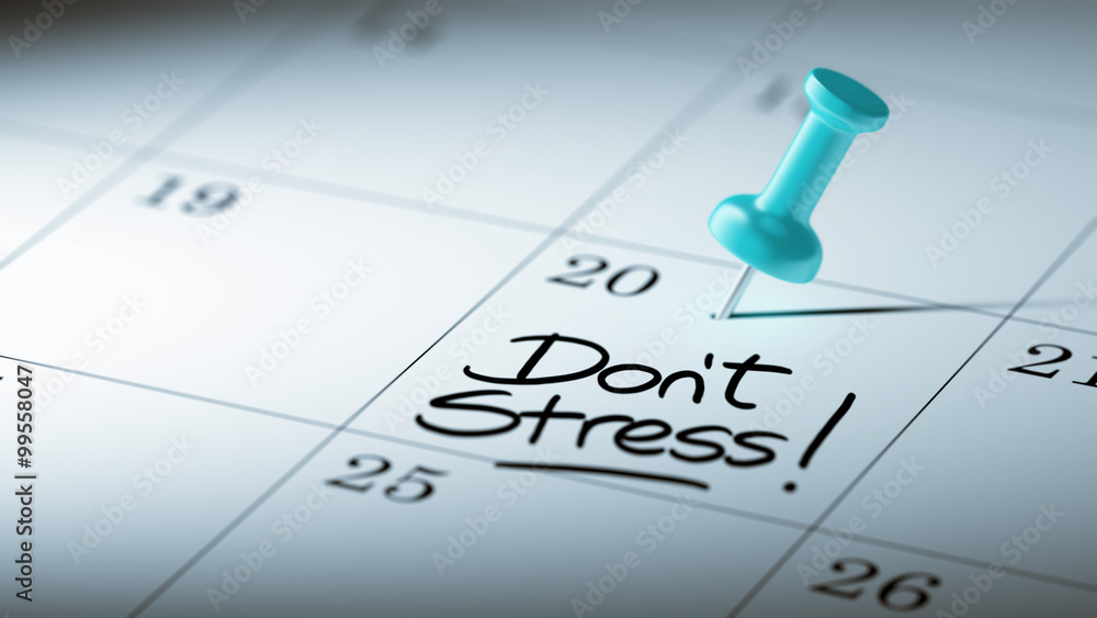 Concept image of a Calendar with a blue push pin. Closeup shot o Concept image of a Calendar with a blue push pin. Closeup shot o