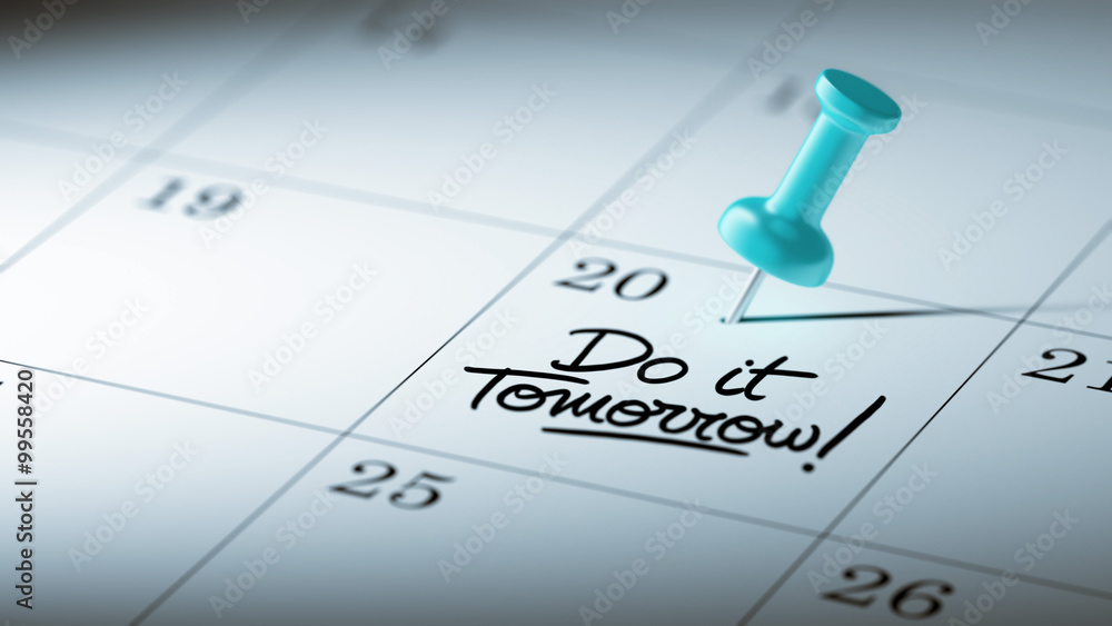 Concept image of a Calendar with a blue push pin. Closeup shot o Concept image of a Calendar with a blue push pin. Closeup shot o