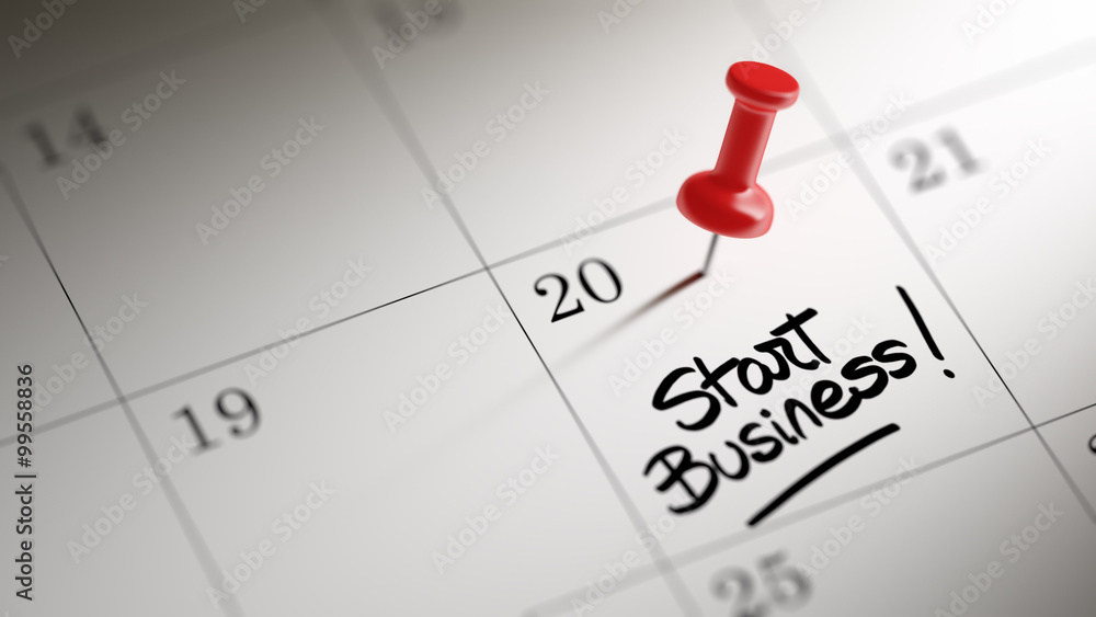 Concept image of a Calendar with a red push pin. Closeup shot of Concept image of a Calendar with a red push pin. Closeup shot of