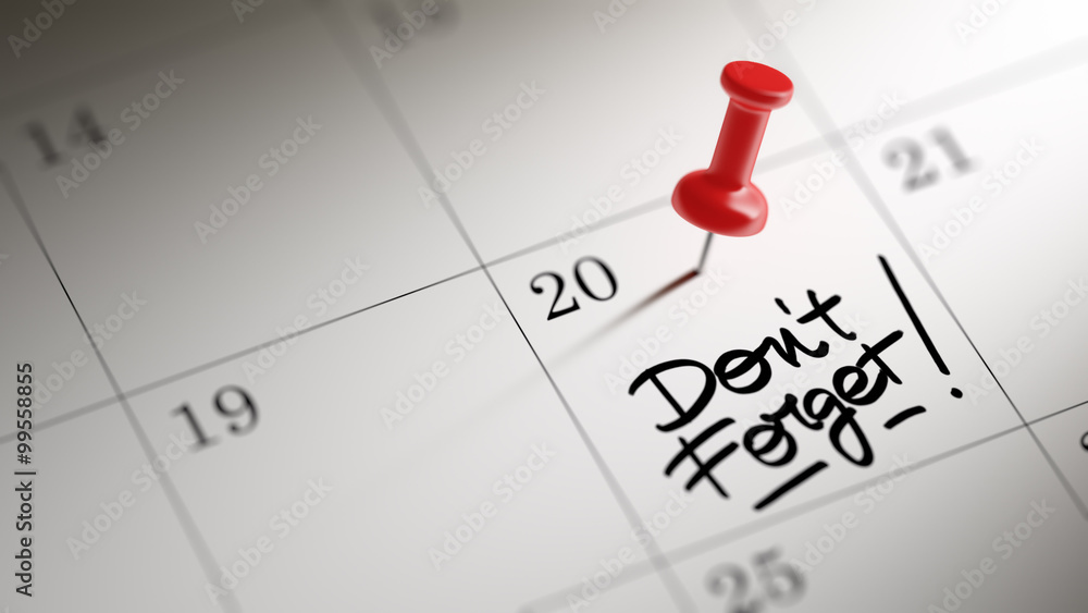 Concept image of a Calendar with a red push pin. Closeup shot of Concept image of a Calendar with a red push pin. Closeup shot of