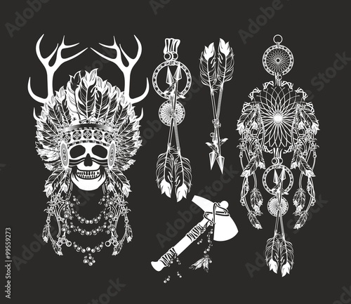 Set Shaman feathers