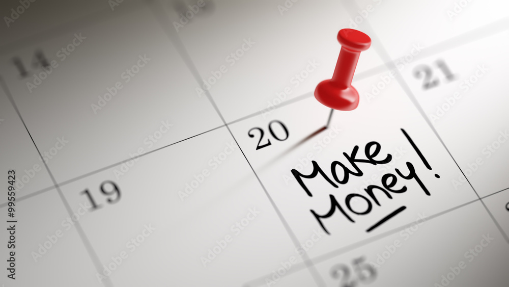 Concept image of a Calendar with a red push pin. Closeup shot of Concept image of a Calendar with a red push pin. Closeup shot of
