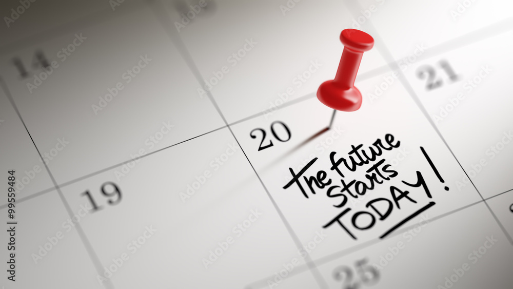 Concept image of a Calendar with a red push pin. Closeup shot of Concept image of a Calendar with a red push pin. Closeup shot of