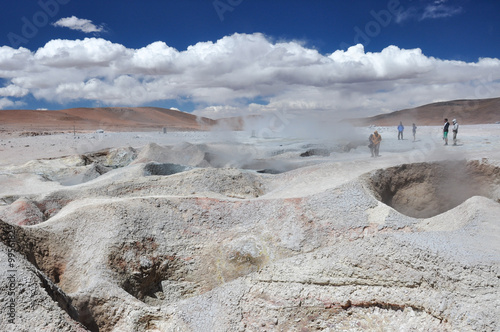 Geysers Sol Manana, Sur Lipez, South Bolivia photo