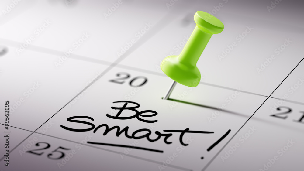Concept image of a Calendar with a green push pin. Closeup shot Concept image of a Calendar with a green push pin. Closeup shot