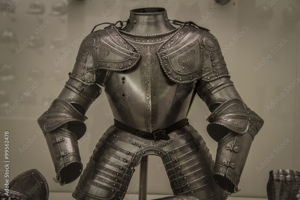 Medieval iron armor, Spanish armada Medieval iron armor, Spanish armada