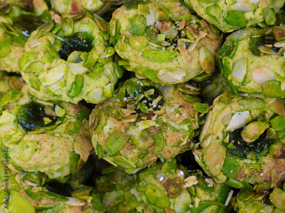 Sicilian pistachio and almond cookies Sicilian pistachio and almond cookies